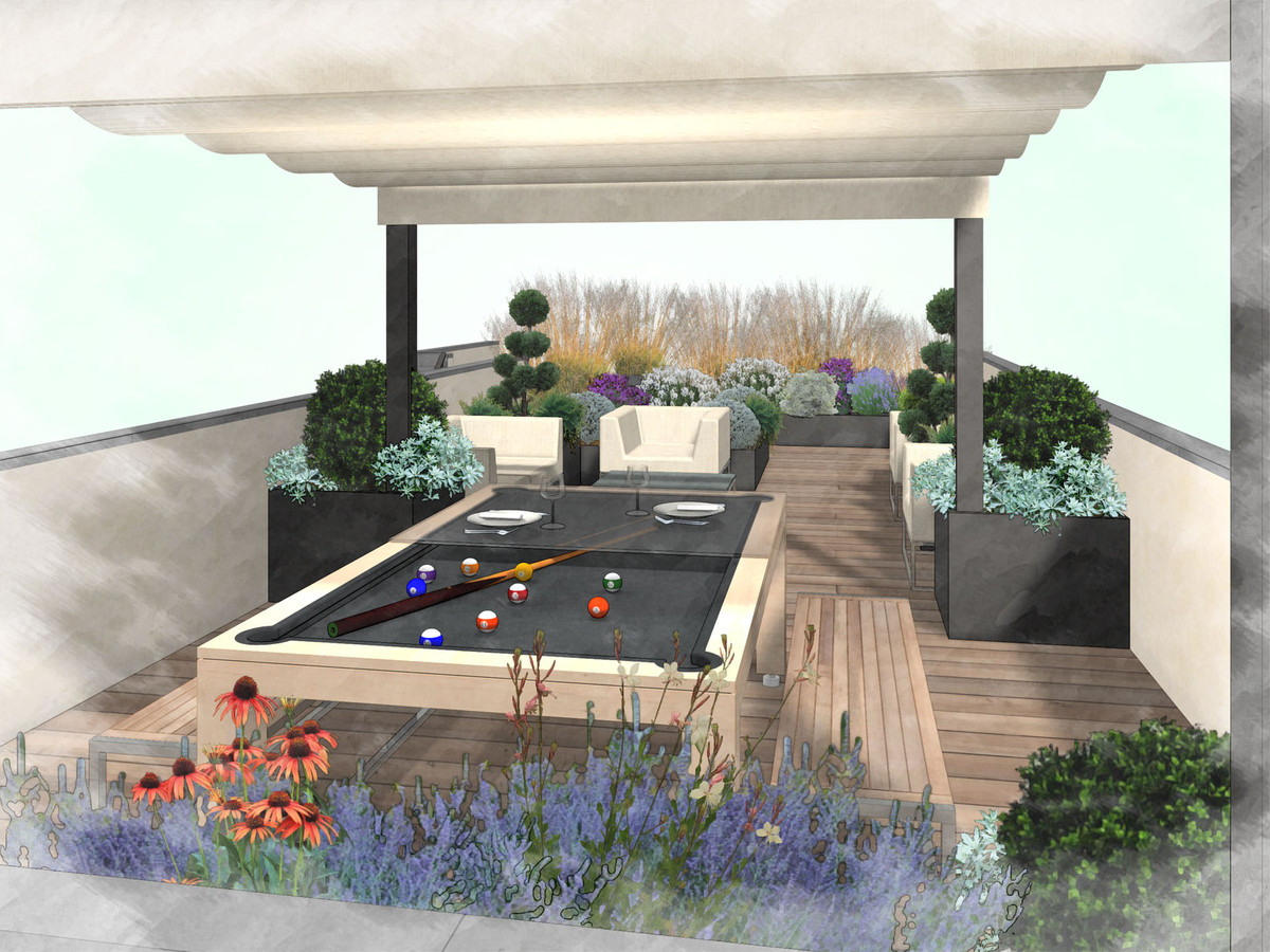 Collaboration project - collaborative landscape element