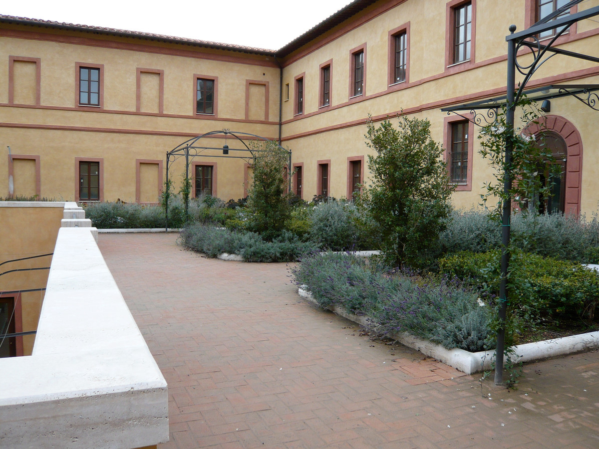 Roof garden - urban rooftop garden