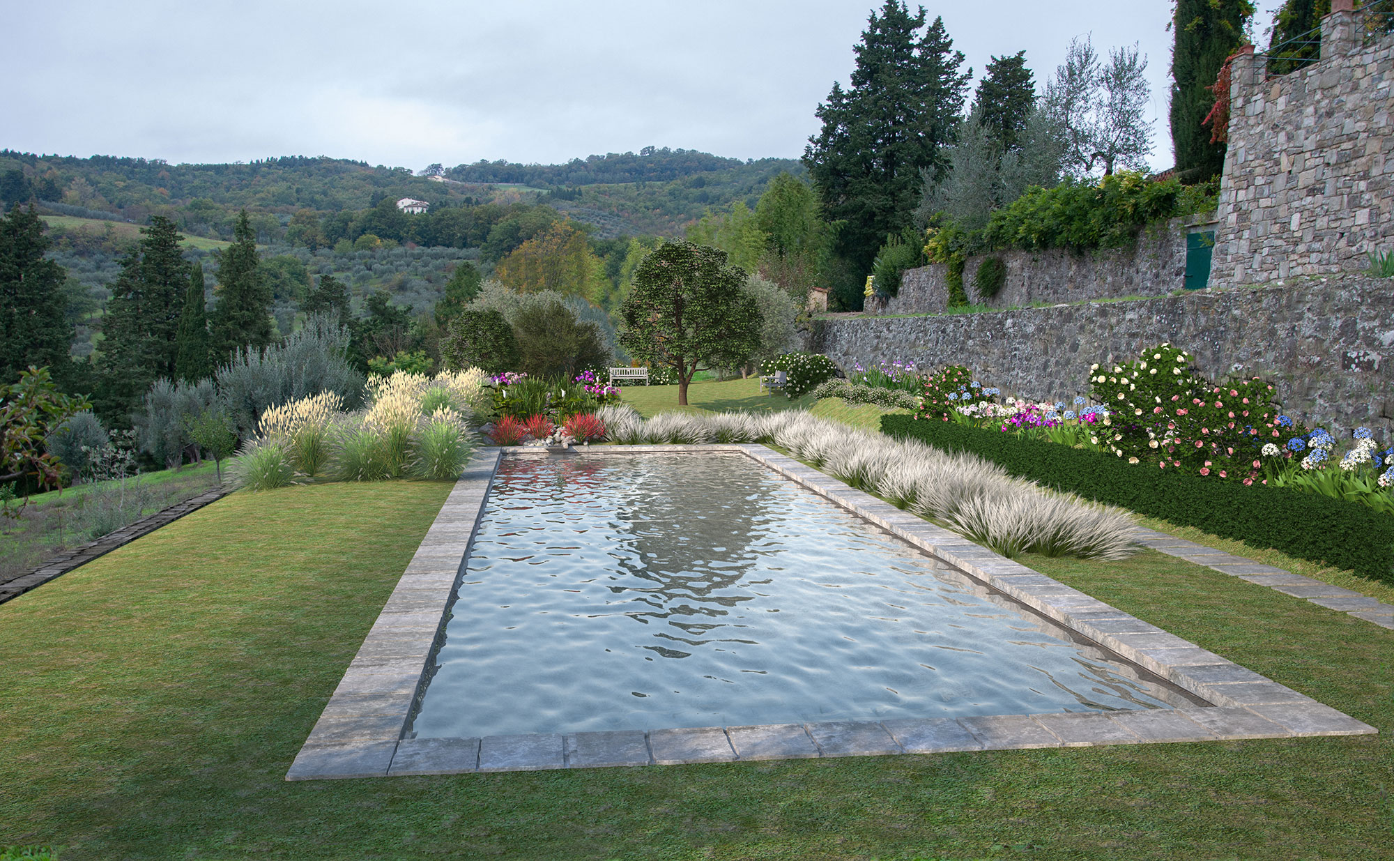 Campolungo swimming pool design