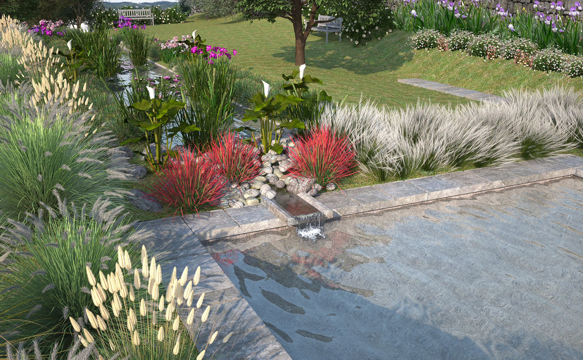 Campolungo swimming pool design