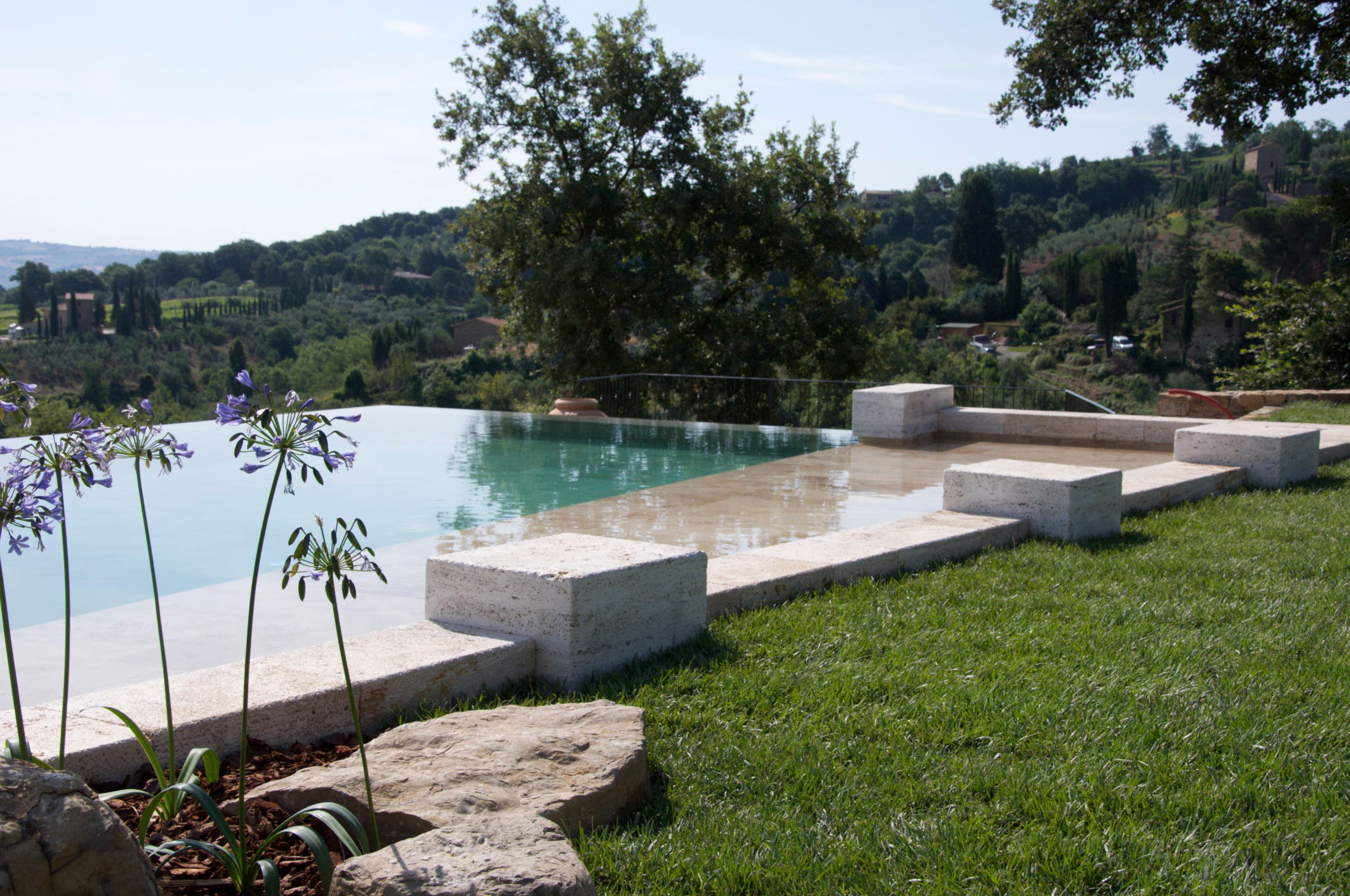 Swimming pool landscape design