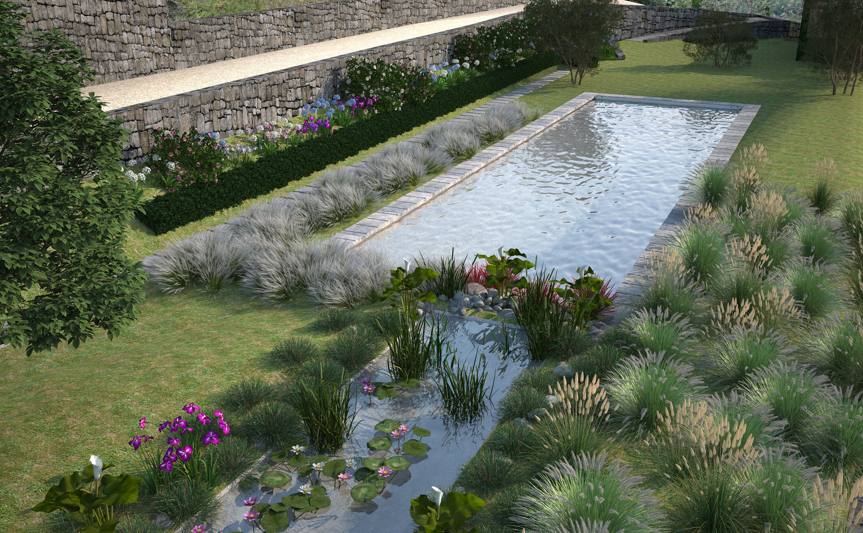 Campolungo swimming pool design