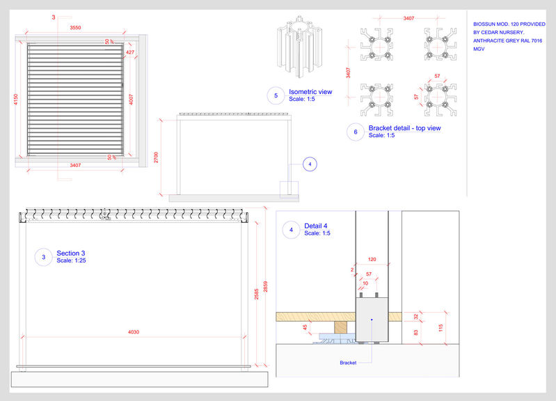 Planting scheme detail